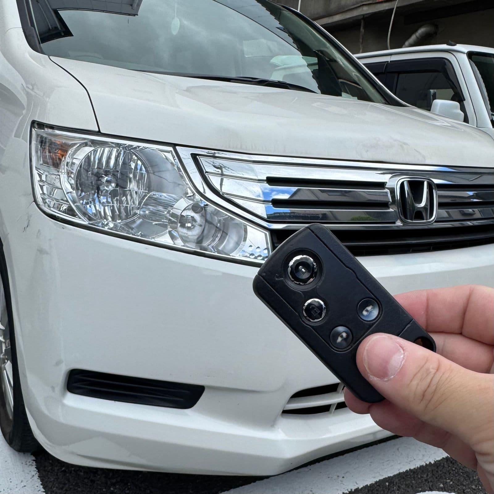 西宮市でのステップワゴンのスマートキー紛失作製