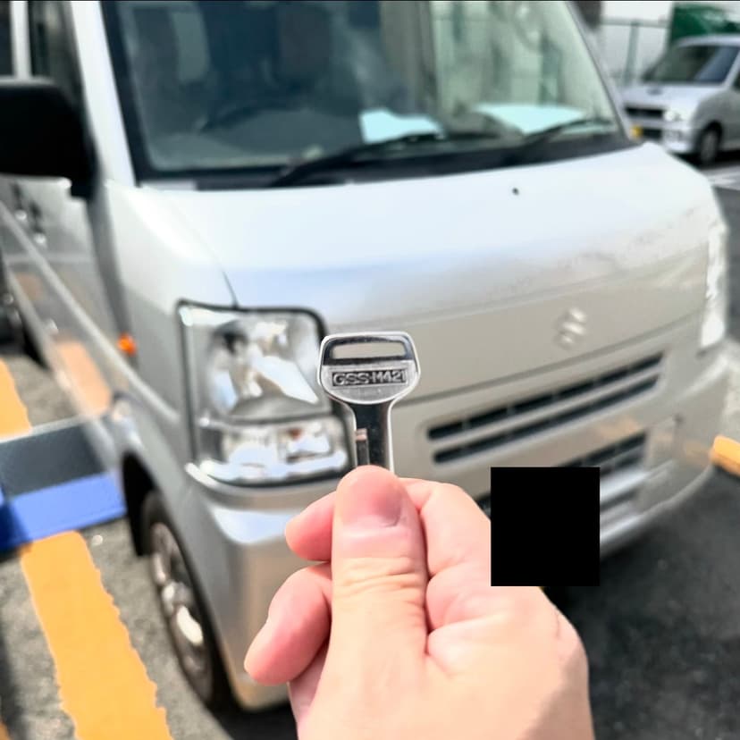 スズキ車の鍵の紛失作製