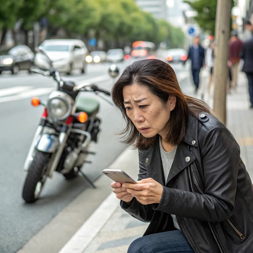 スマートフォンで鍵屋を探している人